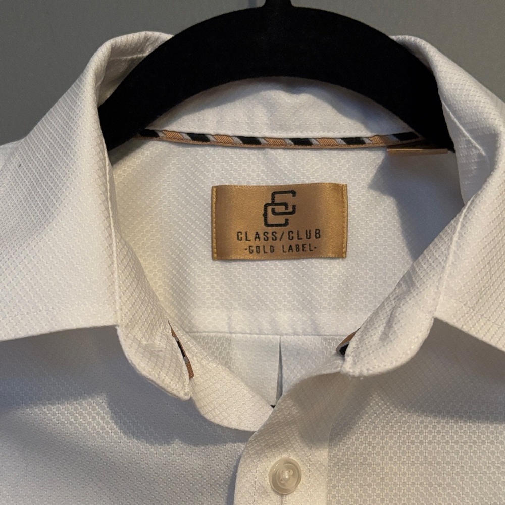 Class Club Kids' White Button Down Shirt